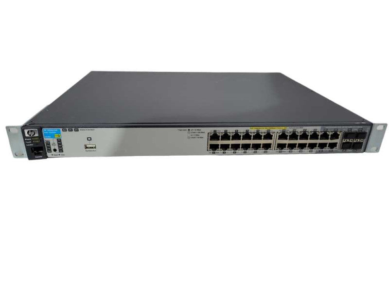 HP 2910al-24G POE+  J9146A 24-Ports External Switch Managed stackable  !