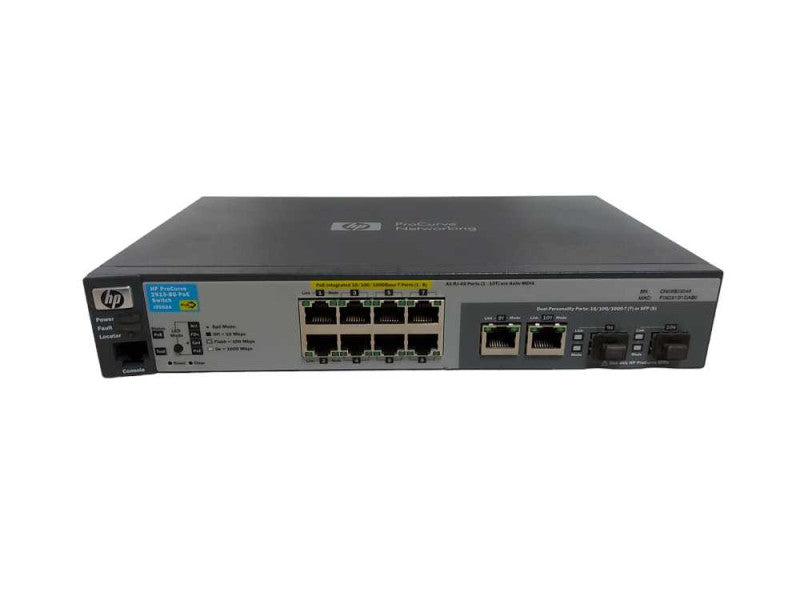 HP ProCurve 2915-8G-PoE switch J9562A - Fact Reset #
