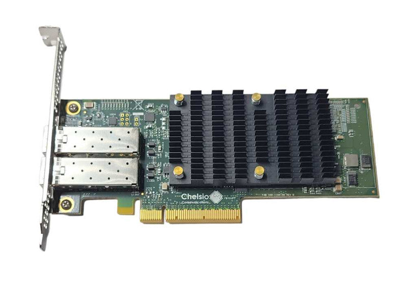 Chelsio T520-LL-CR 10GbE 2-Port SFP+ PCIe Unified Wire Adapter Q_