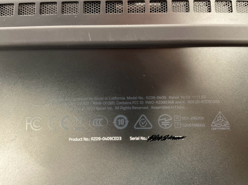 Razer Blade 15â Advanced (2021) | RZ09-0409x Intel Core i7-11800H RTX 3080 RE -