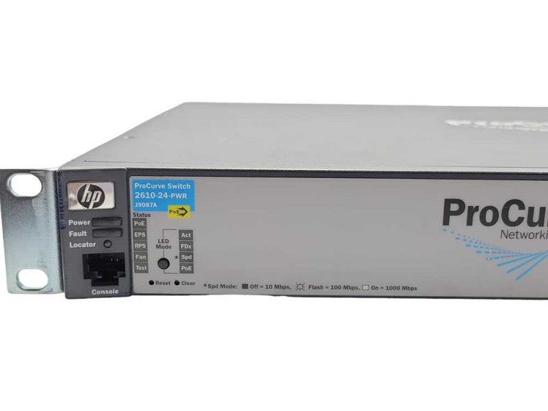 HP ProCurve 2610-24-PWR J9087A 24 Port Fast PoE Ethernet Switch Q_