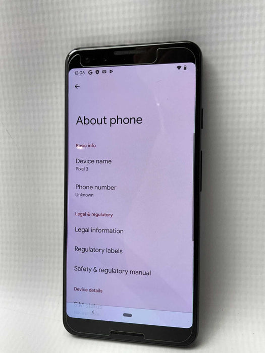 Google Pixel 3 64GB  -