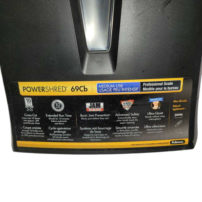 Fellowes PowerShred 69Cb  -