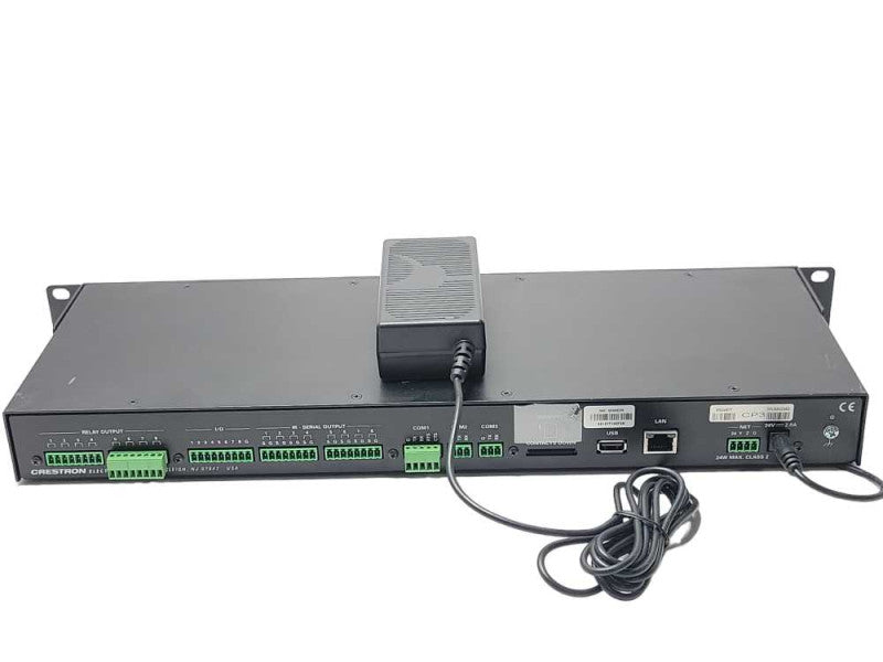 Crestron CP3 3-Series System Processor Controller w/ power adapter Q_
