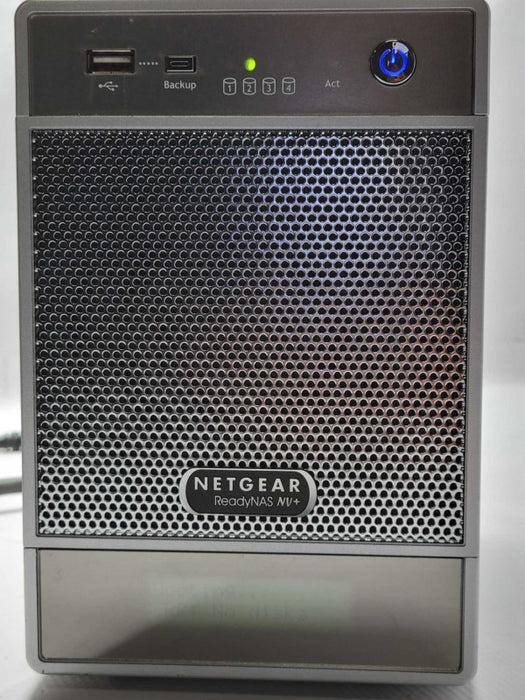 Netgear ReadyNAS NV+ RND4000 4-Bay NAS, No HDD/Caddy _