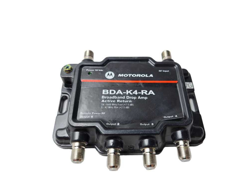 Motorola BDA-K4-RA Broadband Drop Amp - Active Return - NO Power Adapter )