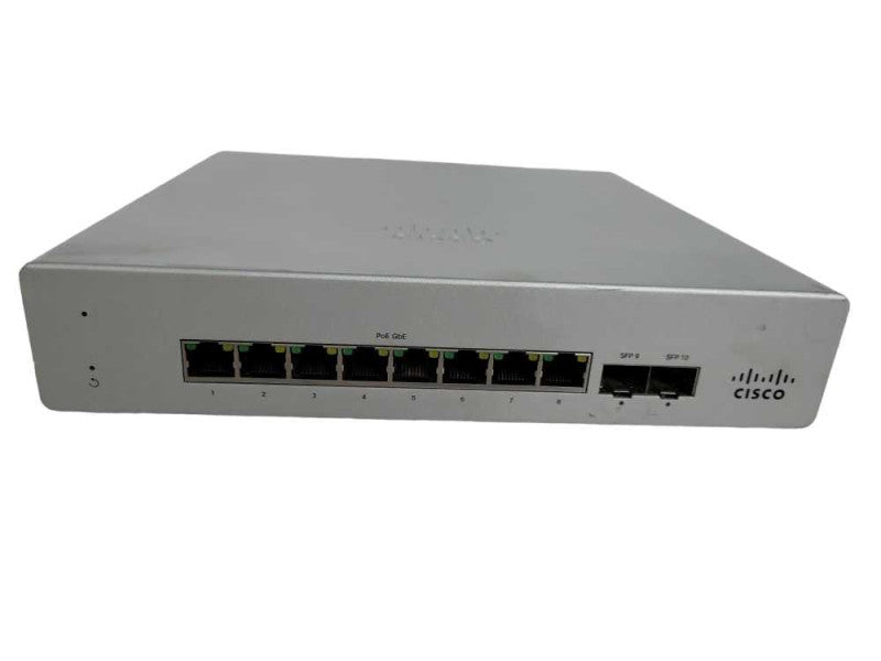 Cisco Meraki MS120-8FP 8-Port PoE Managed Switch UNCLAIMED !