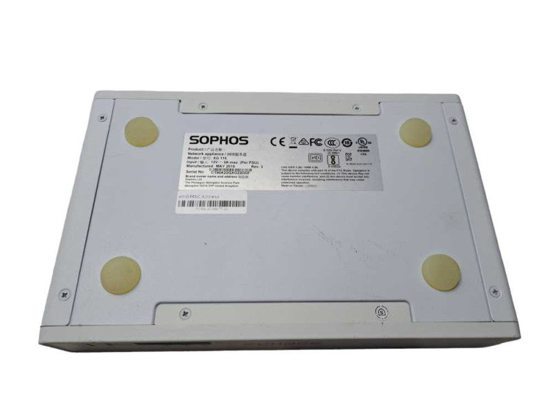 Sophos XG 115 | 4 Port Router Firewall Desktop Appliance - No Power Supply | )