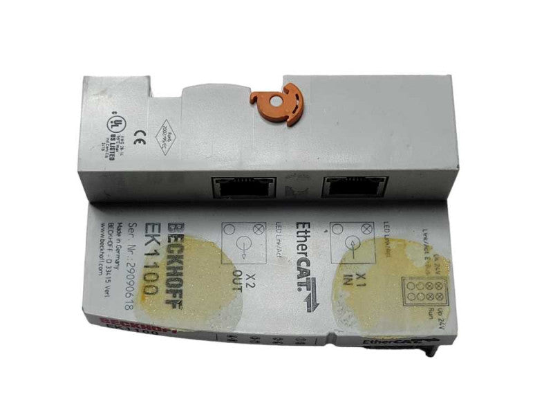 Beckhoff EK1100 EtherCAT Coupler, READ _