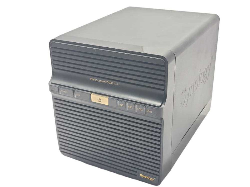 Synology DiskStation DS411+II 4 Bay Desktop NAS Server, READ _