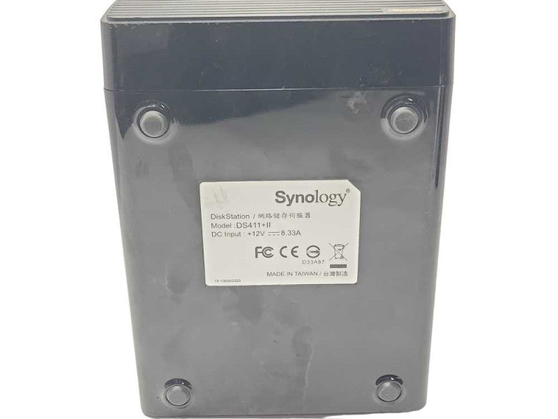 Synology DiskStation DS411+II 4 Bay Desktop NAS Server, READ _