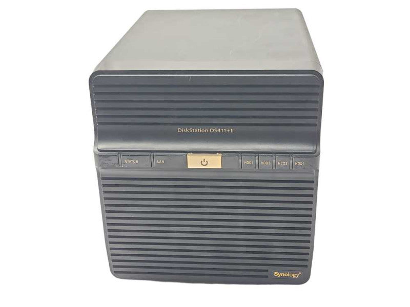 Synology DiskStation DS411+II 4 Bay Desktop NAS Server, READ _
