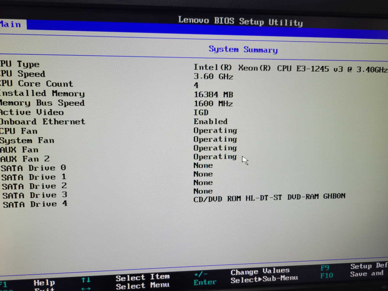 Lenovo ThinkServer TS440 - Xeon E3-1245 v3 | 16GB | 2TB HDD | 2xPSU |MegaRAID