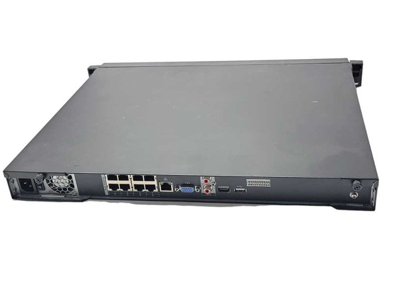 IC REALTIME NVR-FX08POE-1U4K1 8Ch Rack-Mount NVR, read _