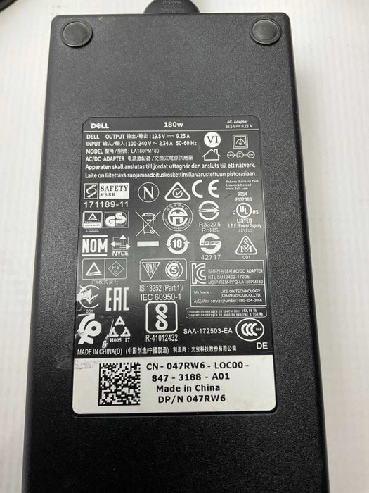 Dell WD19S Type-C Docking Station Black K20A001 Fully Tested + 180W Adapter  Q-