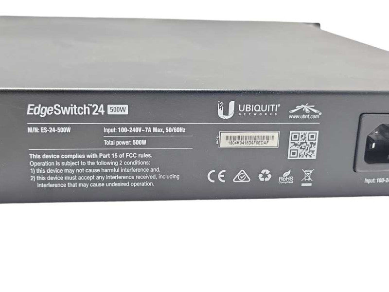 Ubiquiti Networks UniFi 24 Port Switch US-24-250W, READ _