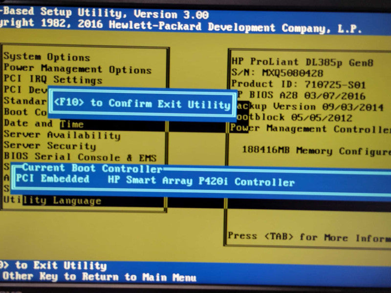 HP PL D385p Gen8 - AMD Opteron 6376 2.3Ghz | 184GB RAM | p420i | 2xPSU