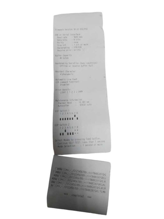 Epson thermal label printer M244A TM-T88V - READ Q#