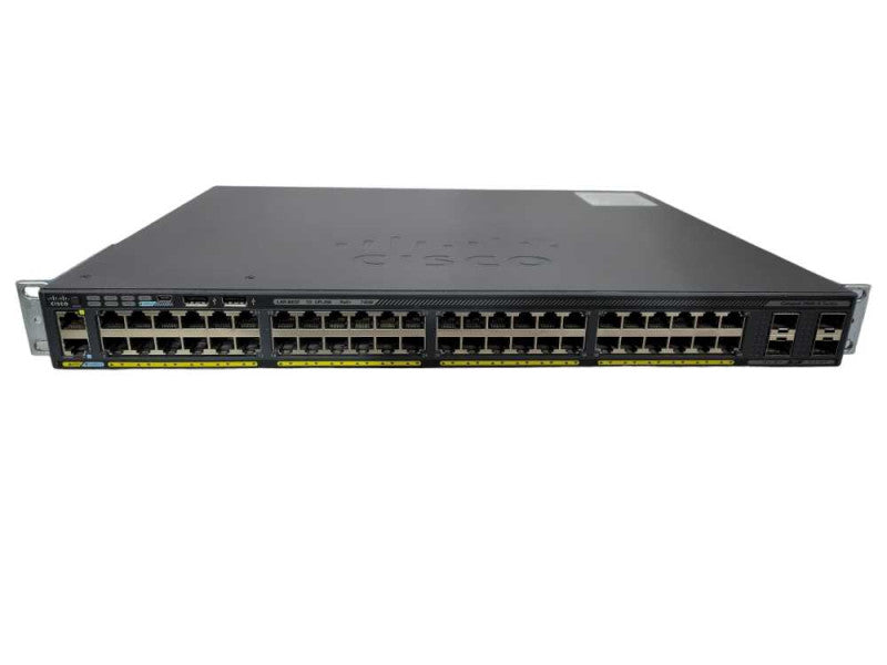 Cisco Catalyst 2960-X Series WS-C2960X-48FPS-L PoE+ Network Switch fact reset !