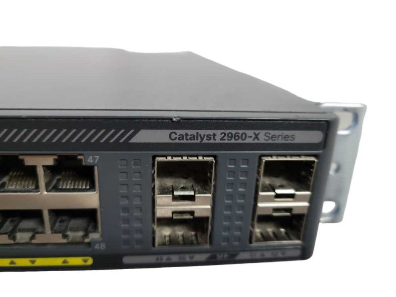 Cisco Catalyst 2960-X Series WS-C2960X-48FPS-L PoE+ Network Switch fact reset !
