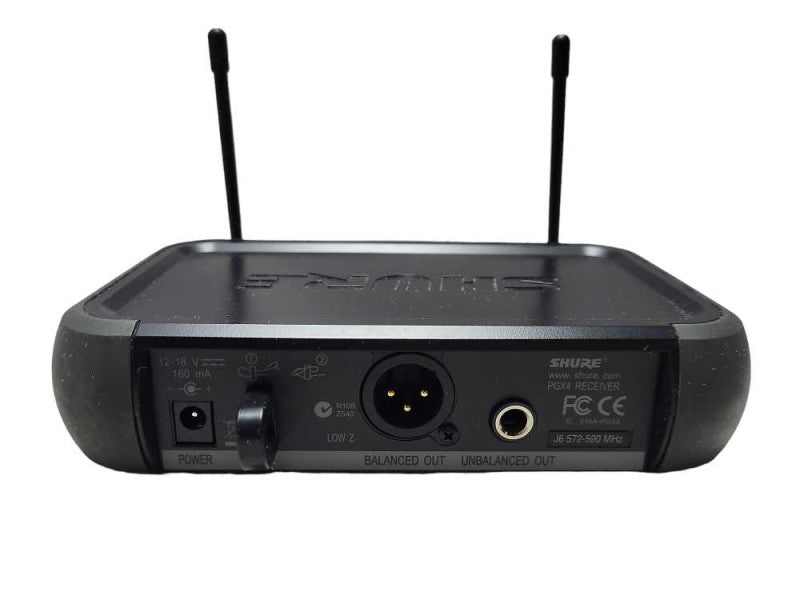 Shure PGX4 Wireless Microphone Receiver - J6 572-590 MHz $