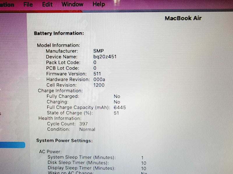 Apple Macbook Air 2017 13\\" Core i5-5350U @ 1.8GHz 8GB DDR3 120GB SSD (