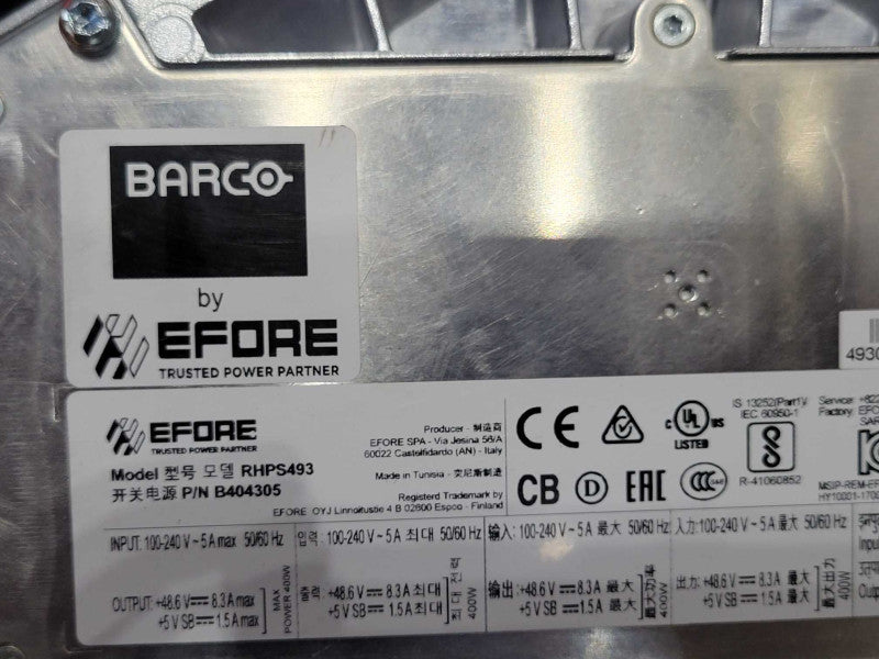 Barco R879240 UNI-3200 Draper Mount Interface for Barco UniSee  Q_