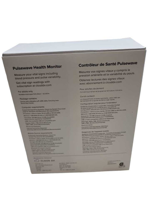 Cloud DX | Pulsewave health Monitor Q&