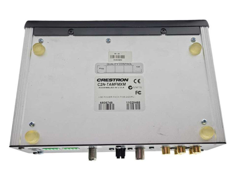 Crestron C2N-TAMFMXM AM/FM & XM Satellite Radio Tuner, READ _
