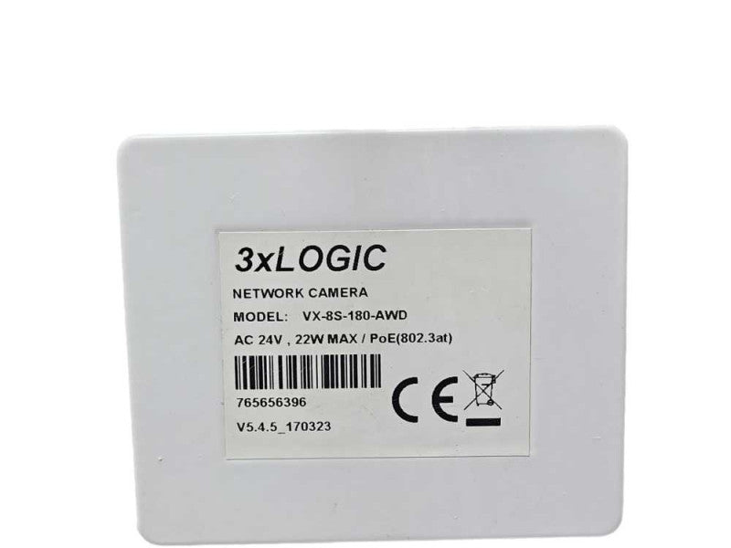 3xLogic VX-8S-180-AWD Network Camera, READ _