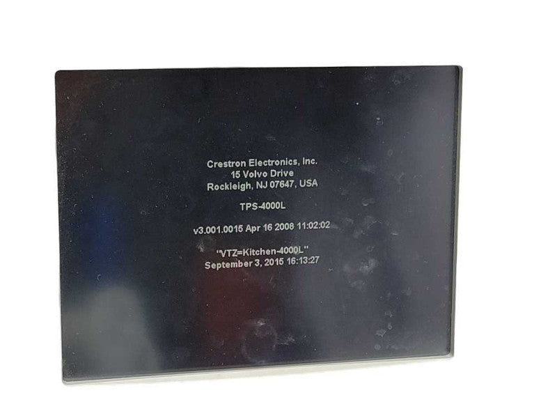 Crestron TPS-4000L control Touch Panel, READ _