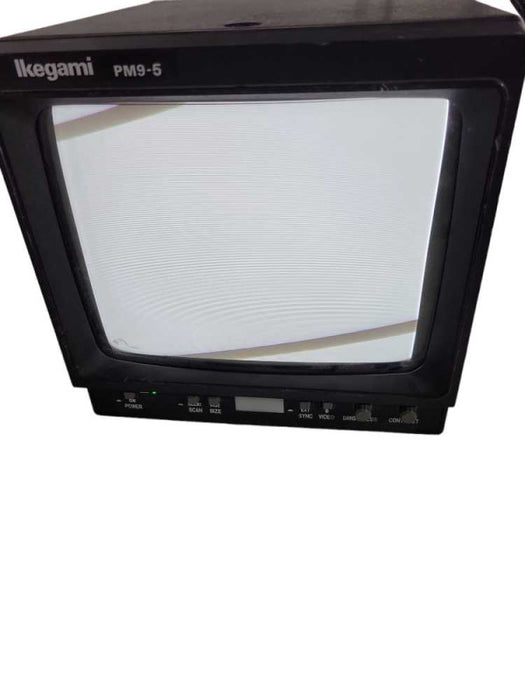 Ikegami PM9-5 Video Monitor Black & White Monochrome Professional Studio 9 !