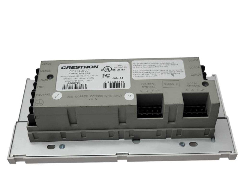 Crestron CLS-C6W iLux Integrated Lighting System, White _