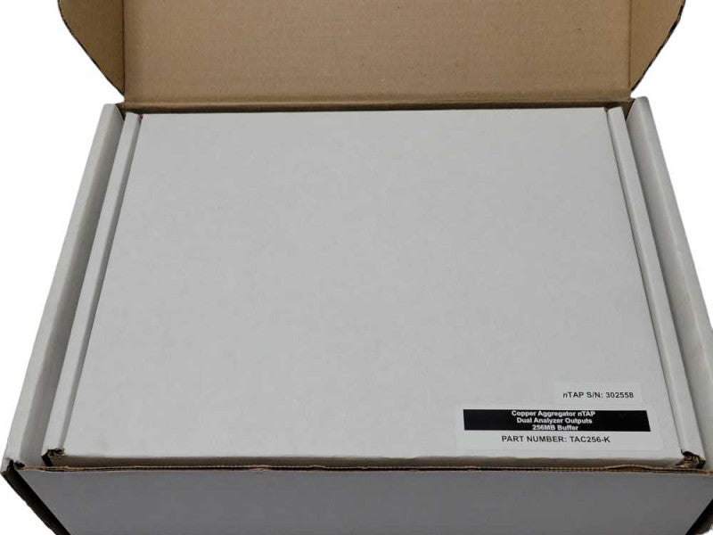 nTAP copper Aggregator Dual Analyzer Outputs 256MB Buffer _