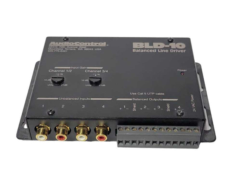 Audio Control BLD-10 Balanced Line Driver, READ _
