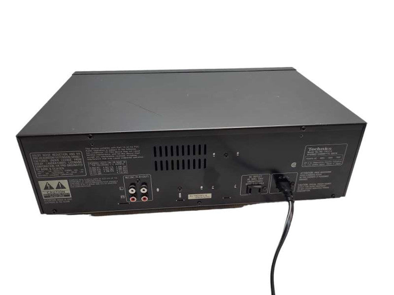 Technics RS-TR373 Stereo Cassette Deck Double HX Pro Vintage &