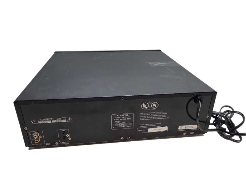 Onkyo DX-C340 6 Disc CD Player Carousel Changer With Remote &