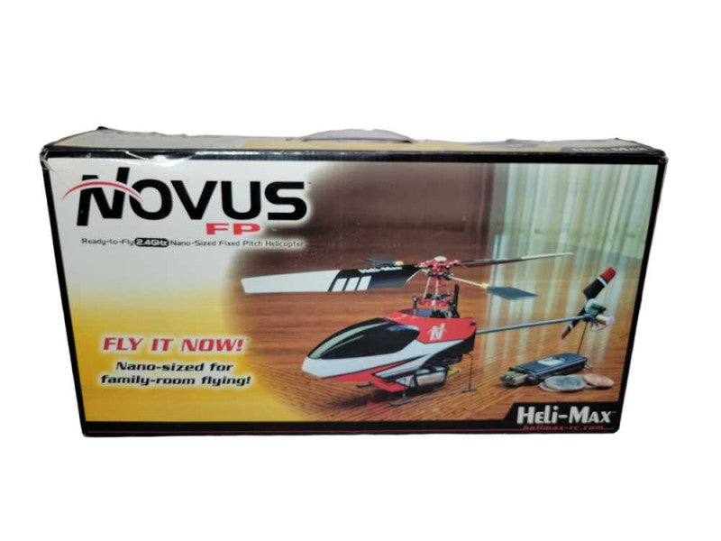 Heli-Max Novus FP (HMXE0809) 2.4Ghz RC Helicopter (AS-IS) %