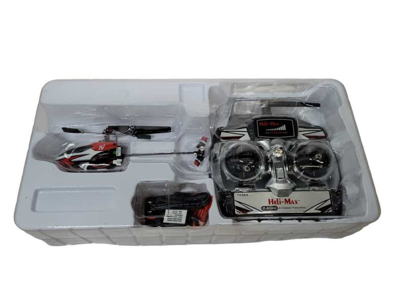 Heli-Max Novus FP (HMXE0809) 2.4Ghz RC Helicopter (AS-IS) %