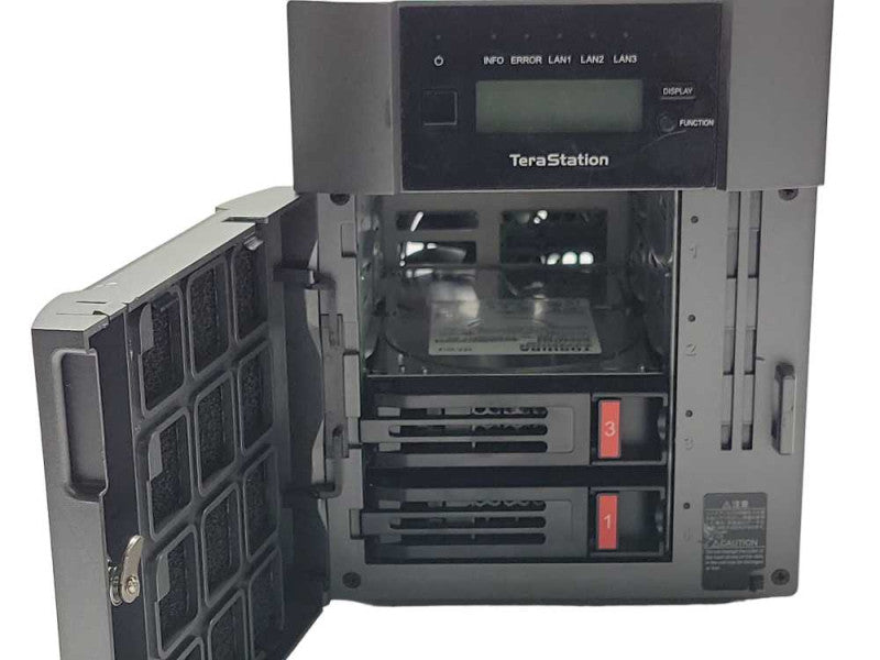 buffalo terastation TS5410DN2404 4-Bay NAS w/ 2x 2TB HDDs, 2x Gig 1x 10 Gig _