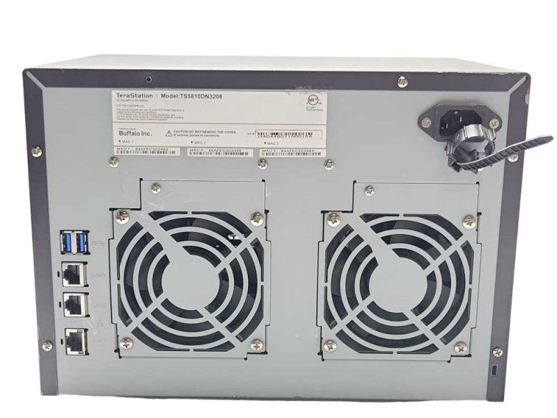 Buffalo TeraStation 5810DN 8-Bay Desktop NAS TS5810DN3208, READ _