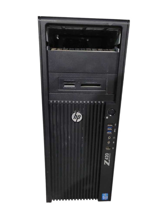 HP Z420 Workstation Xeon E5-1650  @ 3.20GHz 64GB Ram Quadro K4000 GPU No HDD READ !