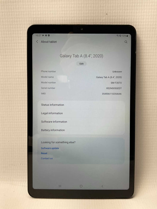 Samsung Galaxy Tab A (8.4\\",2020) 32GB UNLOCKED USB-C  -