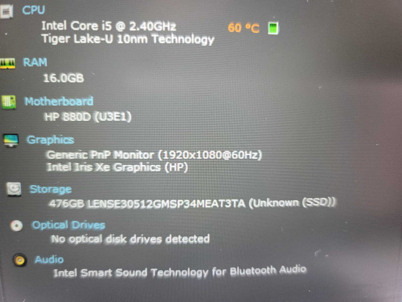 HP EliteBook 840 G8 i5-1135G7, 16GB DDR4, 512GB m.2