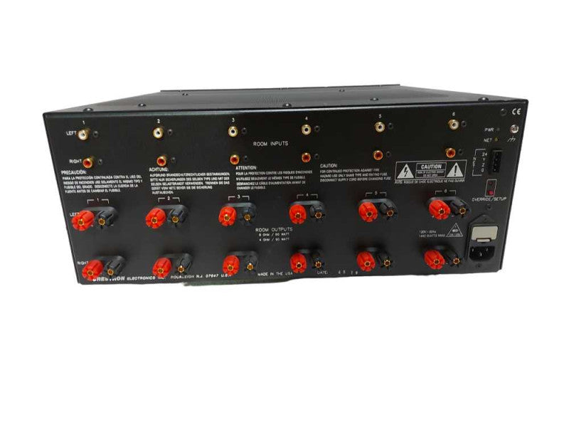 Crestron Cnampx-12x60 Professional 12 Channel 60 Watt Multi-room Amplifier #