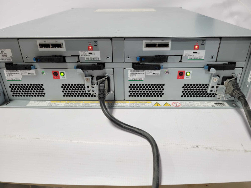 Hitachi DF-F800-RKAK 15 Bay SAS HDD 2X Controller Expansion Array, 2x PSU SEE _