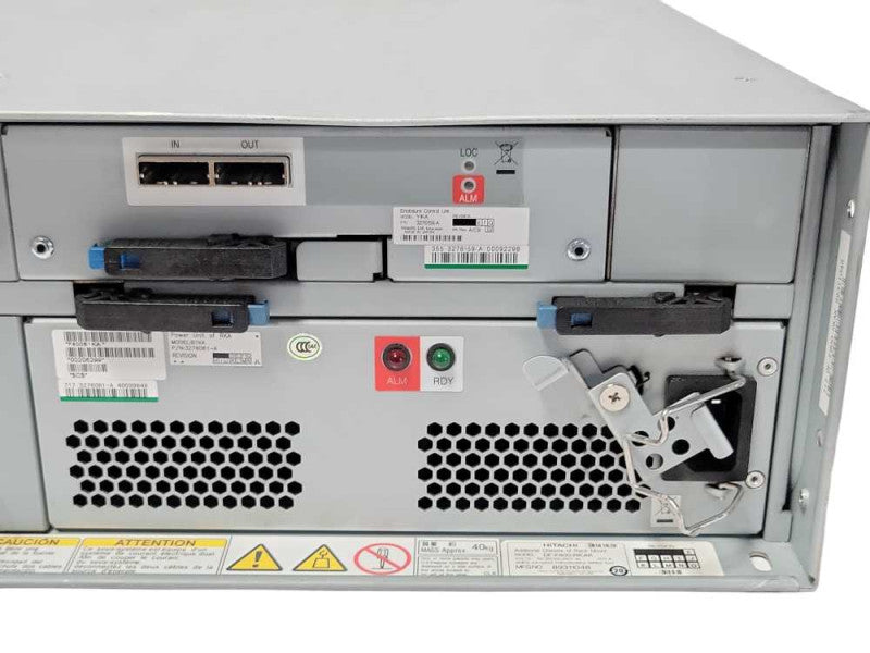 Hitachi DF-F800-RKAK 15 Bay SAS HDD 2X Controller Expansion Array, 2x PSU SEE _