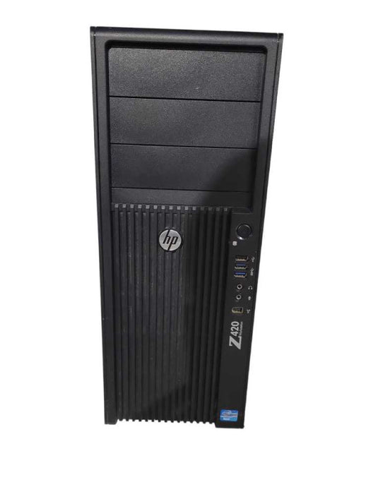 HP Z420 Workstation Xeon E5-1650 @ 3.20GHz 64GB Ram AMD  GPU No HDD !