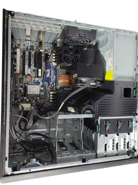 HP Z420 Workstation Xeon E5-1650 @ 3.20GHz 64GB Ram AMD  GPU No HDD !