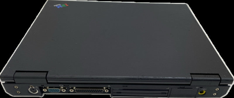 IBM ThinkPad 600X Vintage Laptop Intel Pentium III 500MHz With Power Adapter